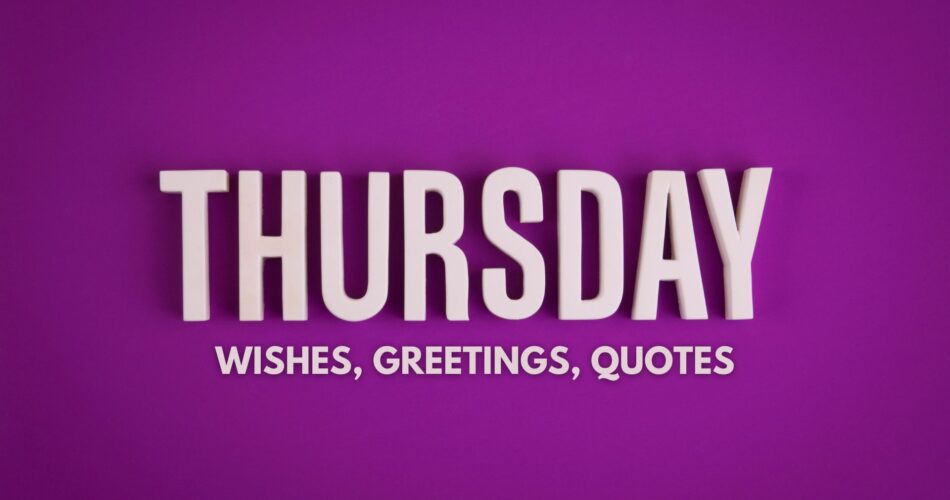 Happy Thursday