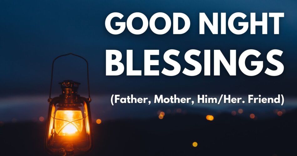 Good Night Blessings