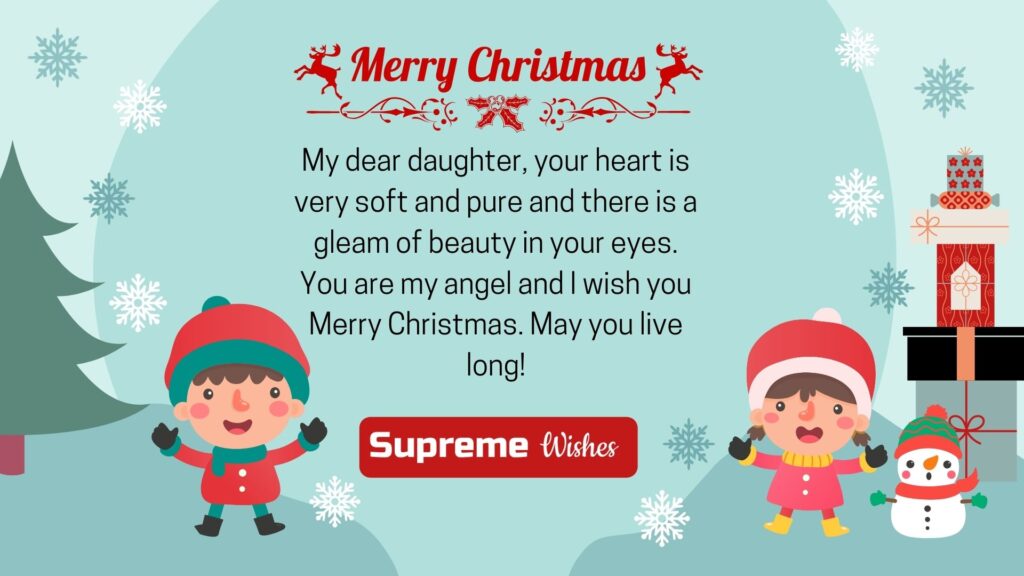 Merry Christmas Daughter