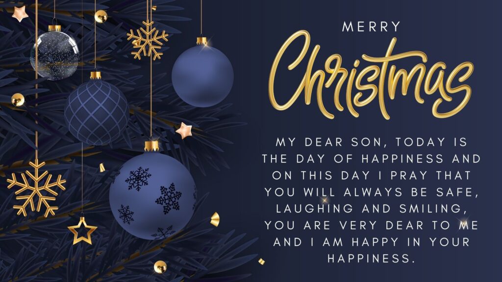 Merry Christmas Son 2022