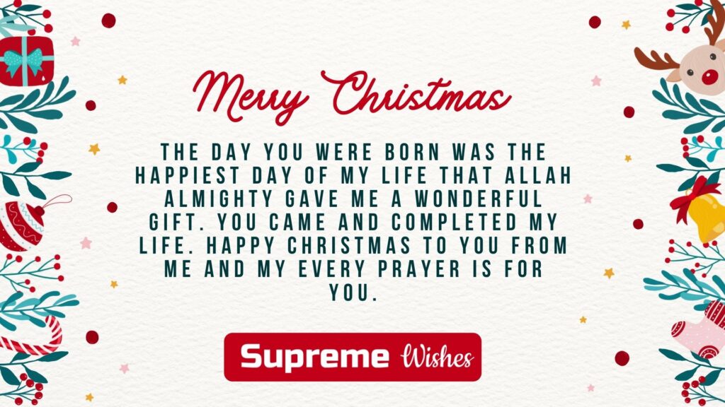 Happy Christmas Son