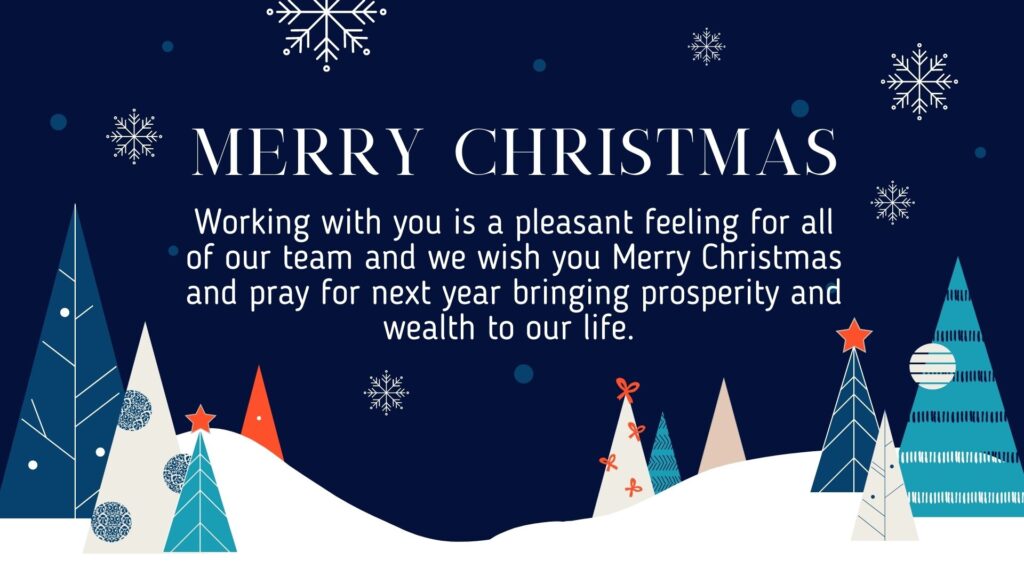 Happy Christmas Boss wishes