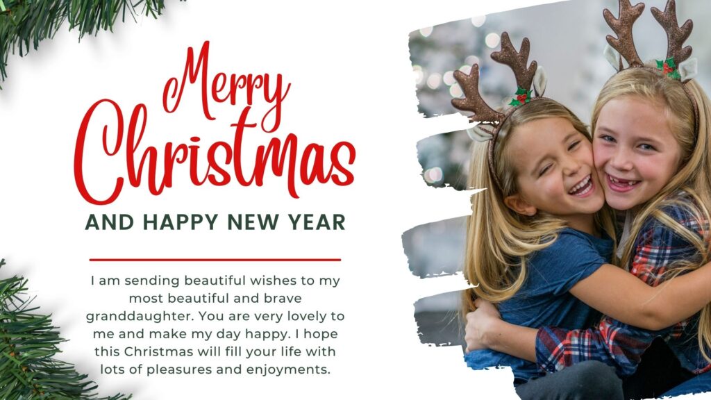 Merry Christmas grand Daughter