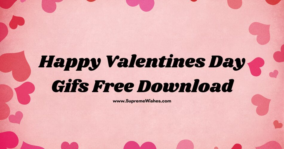Happy valentines day gif