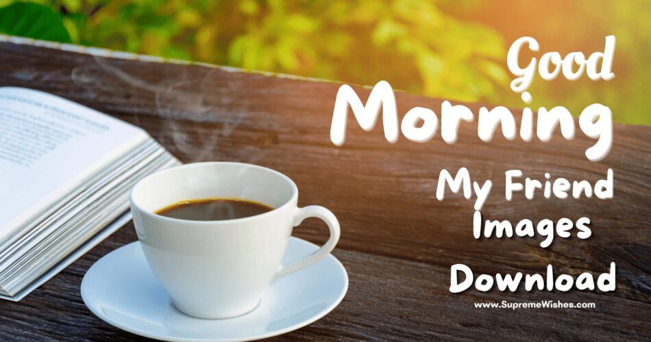 Good Morning my Friend Images