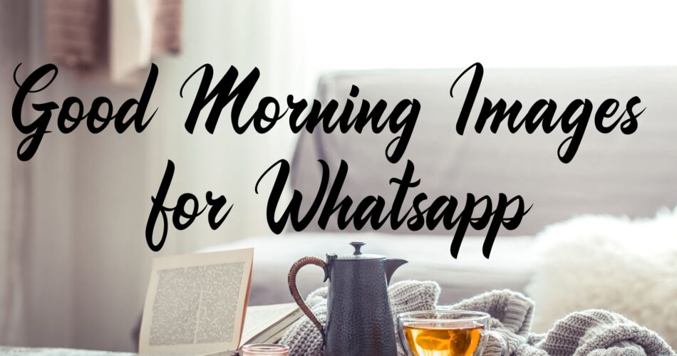Good Morning images for whatsApp collection
