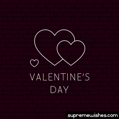 Neon valentines day gif