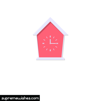 Clock heart valentines day gif