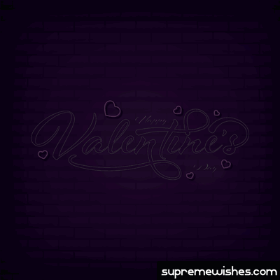 Neon valentines gif