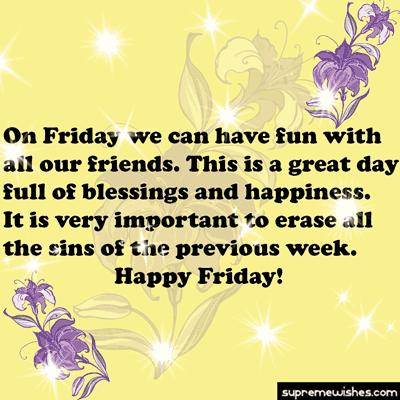 Happy Friday Blessing Gifs