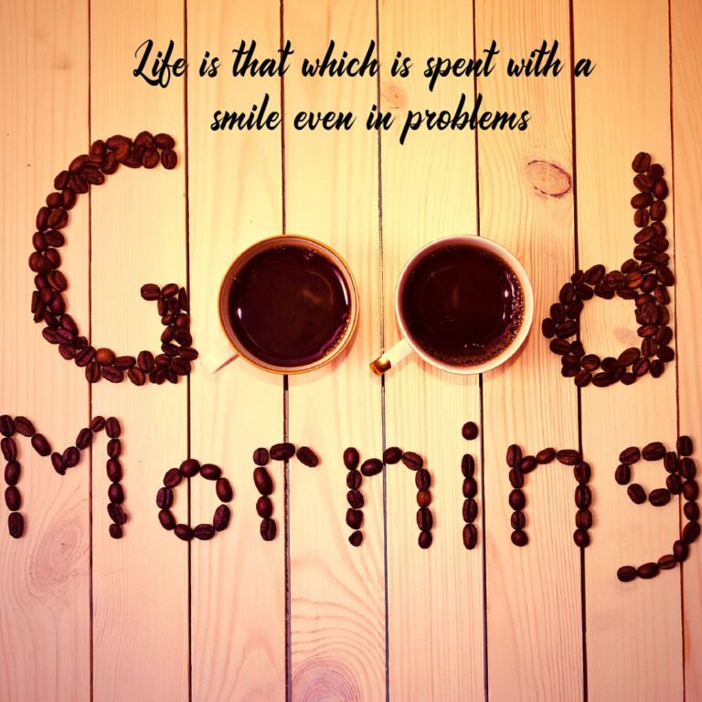 Good Morning Coffee beans