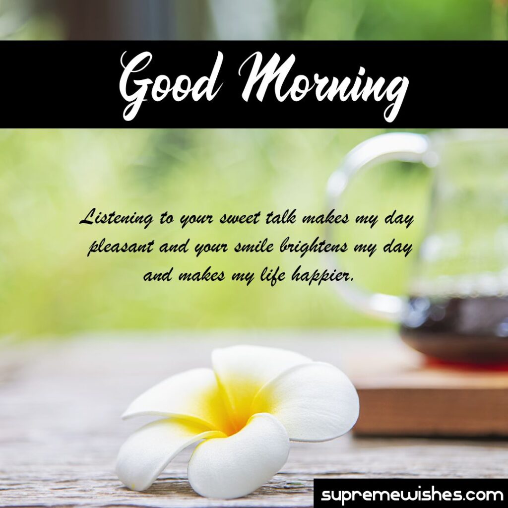 Good Morning White flower pics